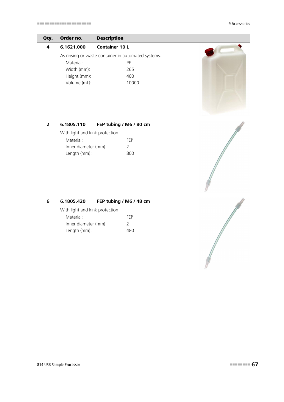 Metrohm 814 USB Sample Processor User Manual | Page 75 / 90