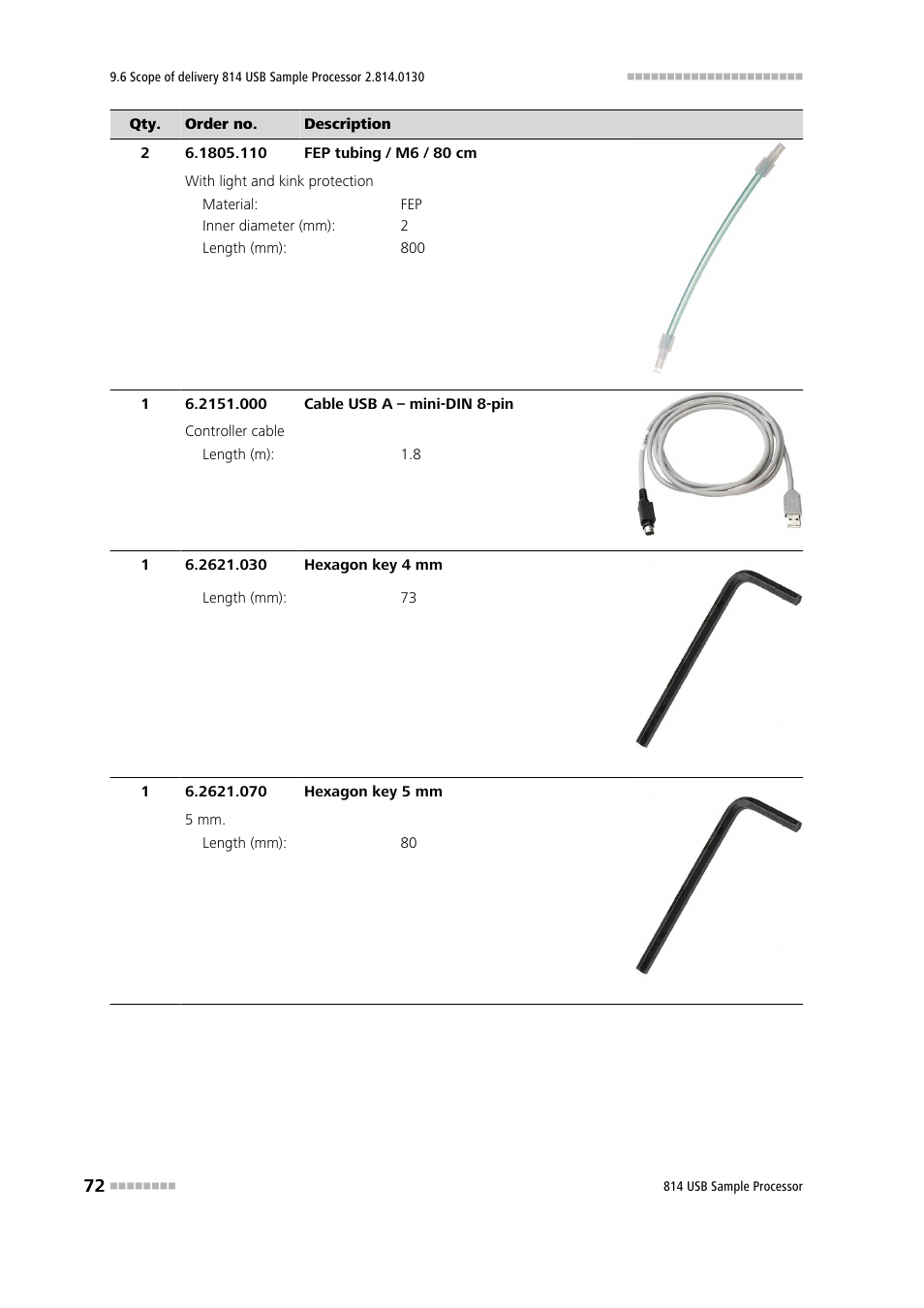 Metrohm 814 USB Sample Processor User Manual | Page 80 / 90