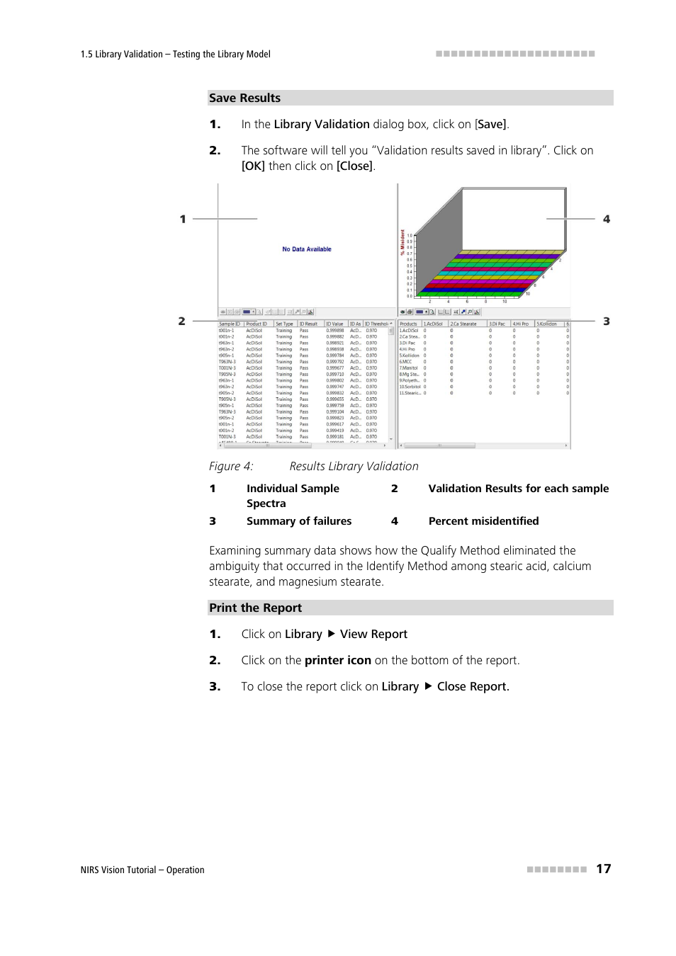 Click on library ( view report | Metrohm Vision – Tutorial User Manual | Page 24 / 40