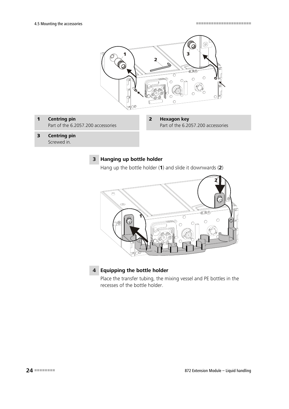 Metrohm 872 Extension Module Liquid handling User Manual | Page 32 / 64