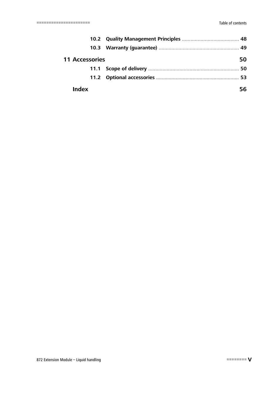 Metrohm 872 Extension Module Liquid handling User Manual | Page 7 / 64
