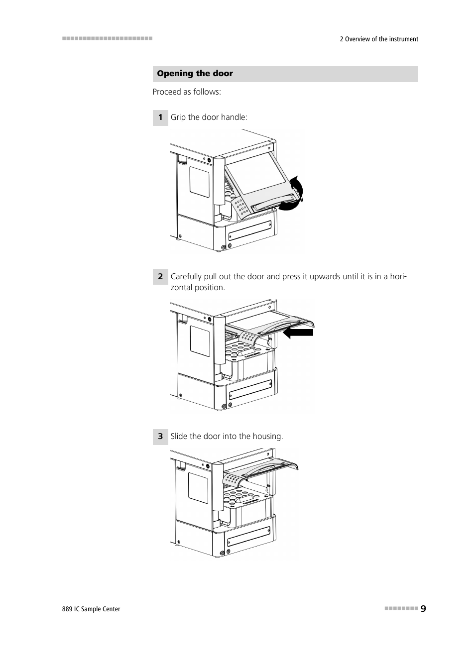 Metrohm 889 IC Sample Center User Manual | Page 17 / 68