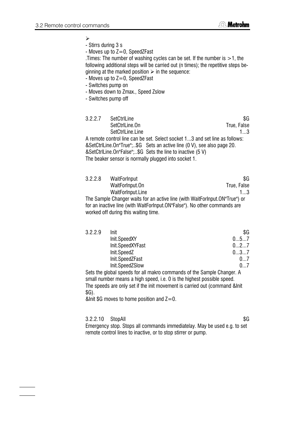 Metrohm 748 DH Sample Changer User Manual | Page 16 / 32