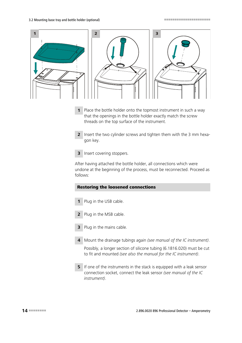 Metrohm 896 Professional Detector – Amperometry User Manual | Page 22 / 62