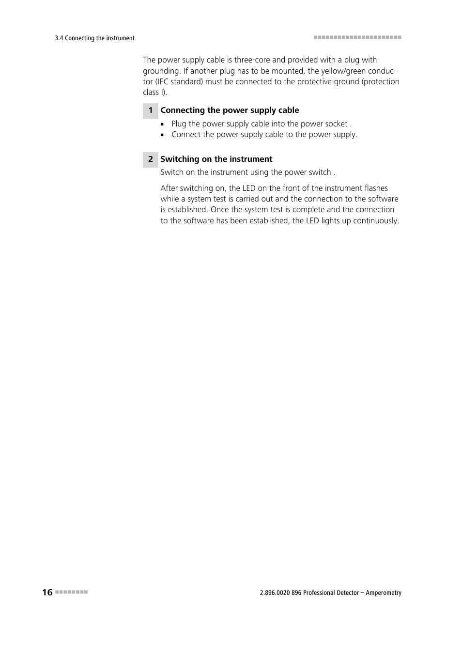 Metrohm 896 Professional Detector – Amperometry User Manual | Page 24 / 62