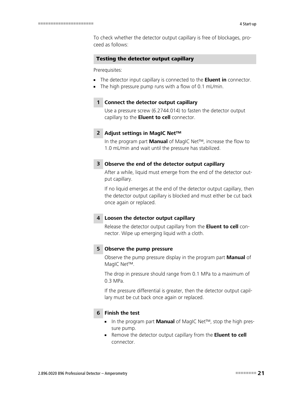 Metrohm 896 Professional Detector – Amperometry User Manual | Page 29 / 62