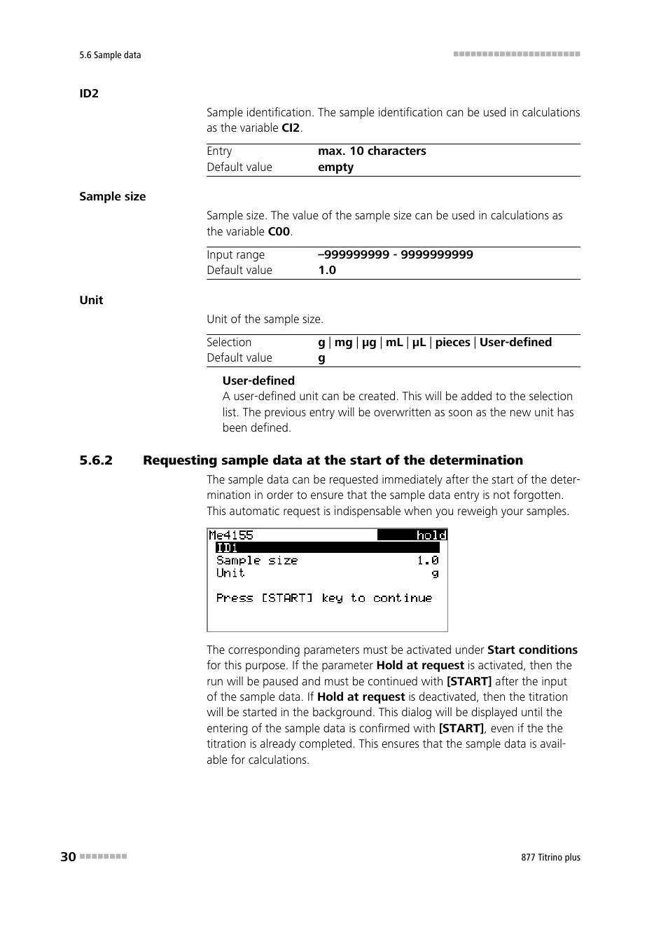 Metrohm 877 Titrino plus User Manual | Page 40 / 139