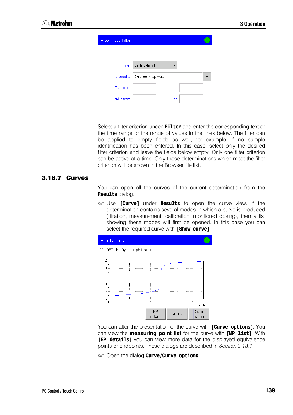 7 curves | Metrohm 840 PC Control 5.0 / Touch Control User Manual | Page 151 / 351