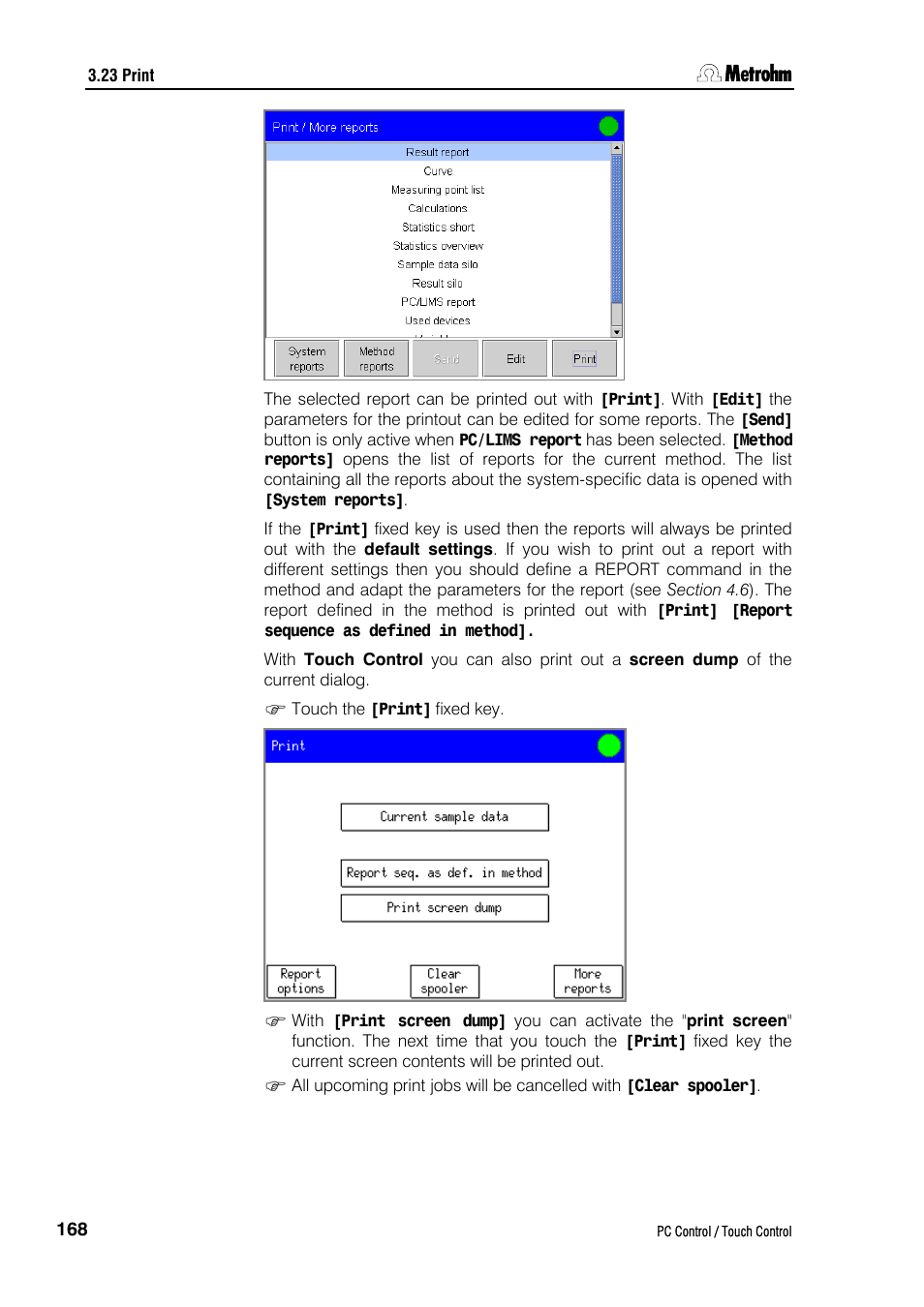 Metrohm 840 PC Control 5.0 / Touch Control User Manual | Page 180 / 351