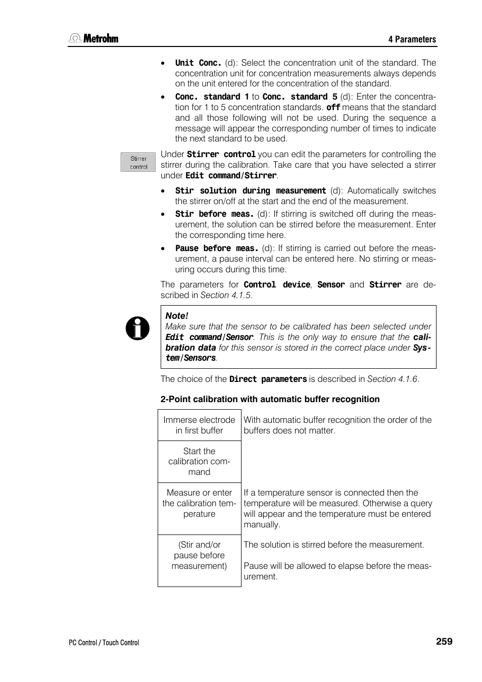 Metrohm 840 PC Control 5.0 / Touch Control User Manual | Page 271 / 351