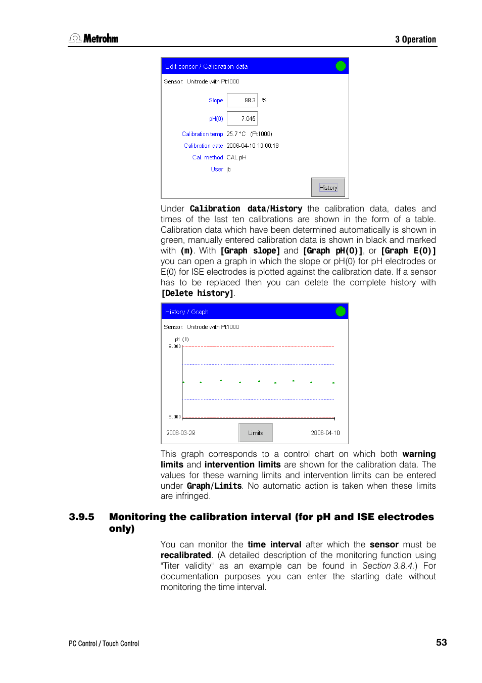 Metrohm 840 PC Control 5.0 / Touch Control User Manual | Page 65 / 351