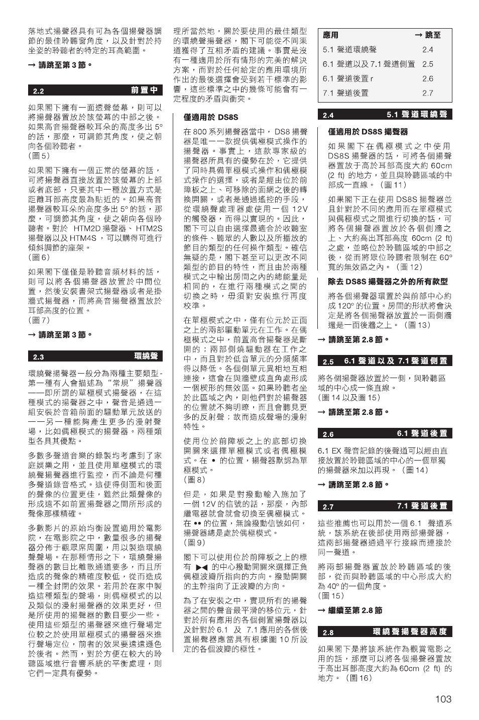 Bowers & Wilkins DS8S User Manual | Page 106 / 119