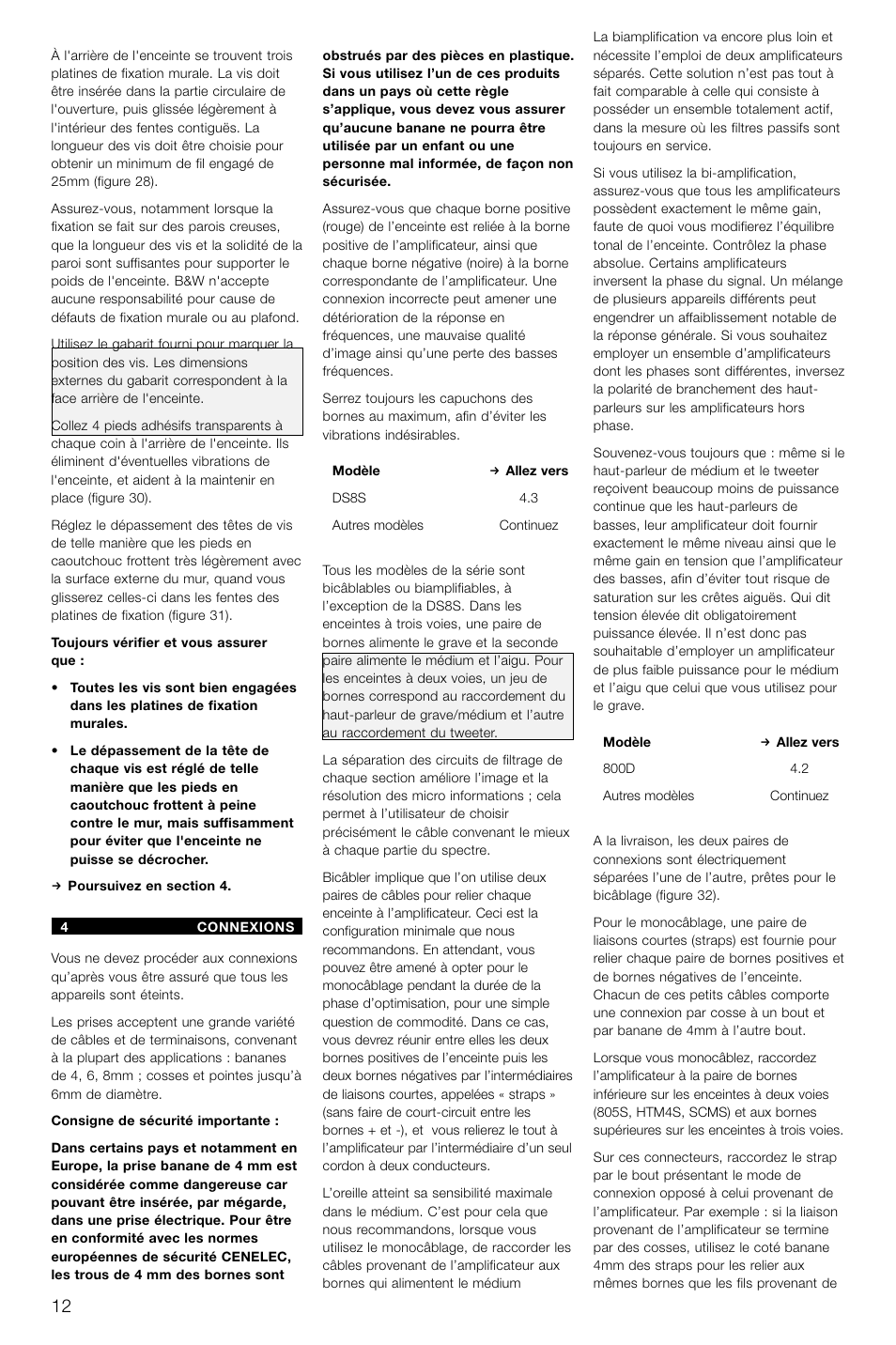 Bowers & Wilkins DS8S User Manual | Page 15 / 119