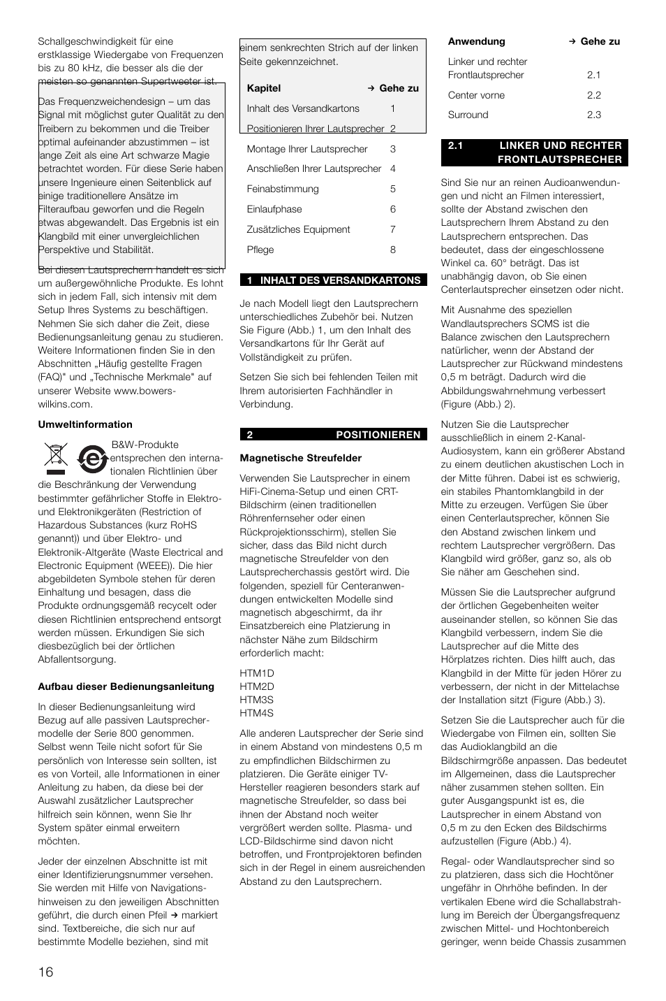 Bowers & Wilkins DS8S User Manual | Page 19 / 119