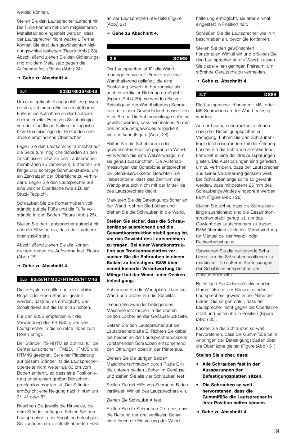 Bowers & Wilkins DS8S User Manual | Page 22 / 119