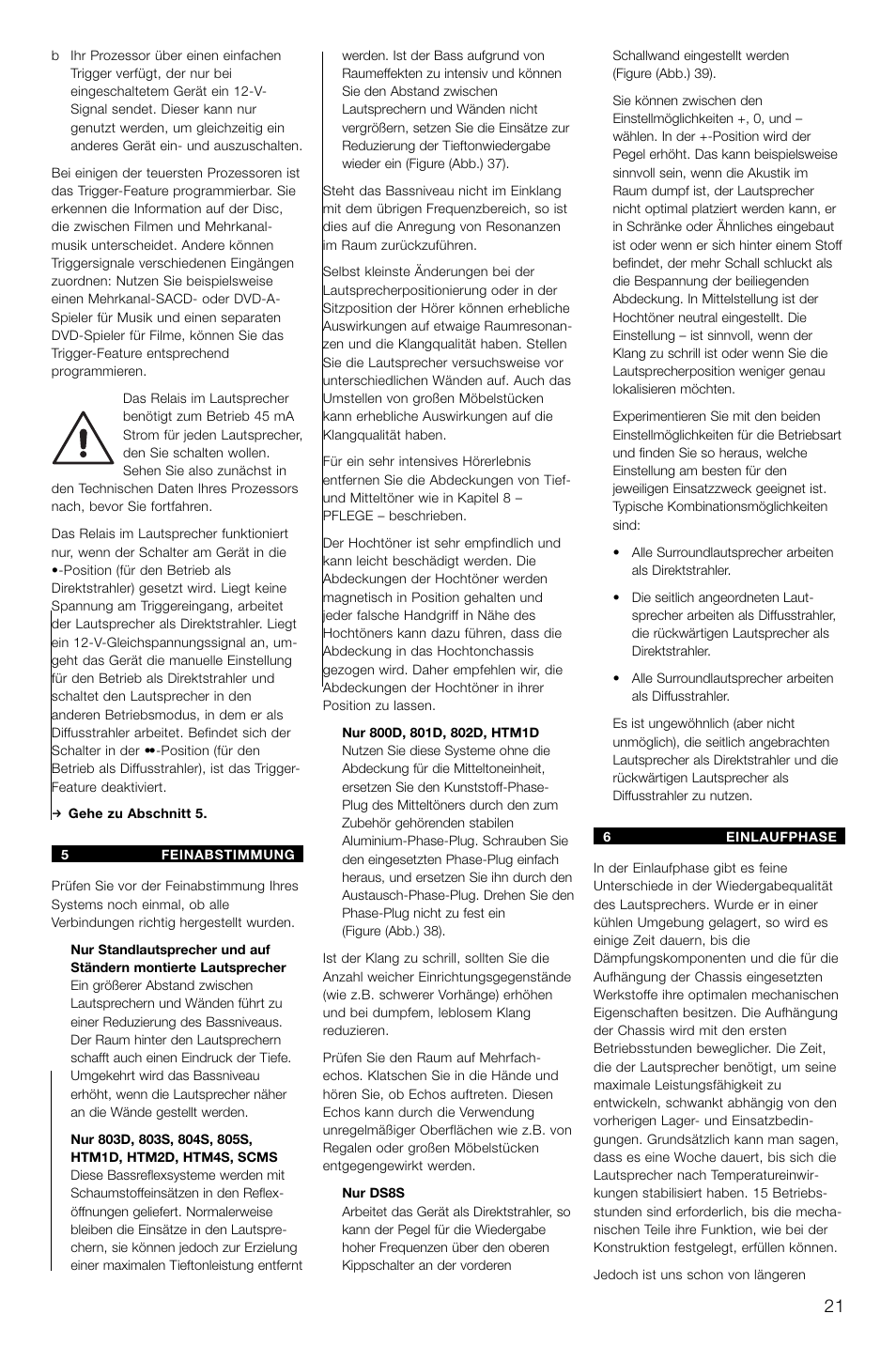 Bowers & Wilkins DS8S User Manual | Page 24 / 119