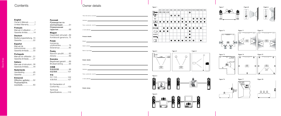 Bowers & Wilkins DS8S User Manual | Page 3 / 119