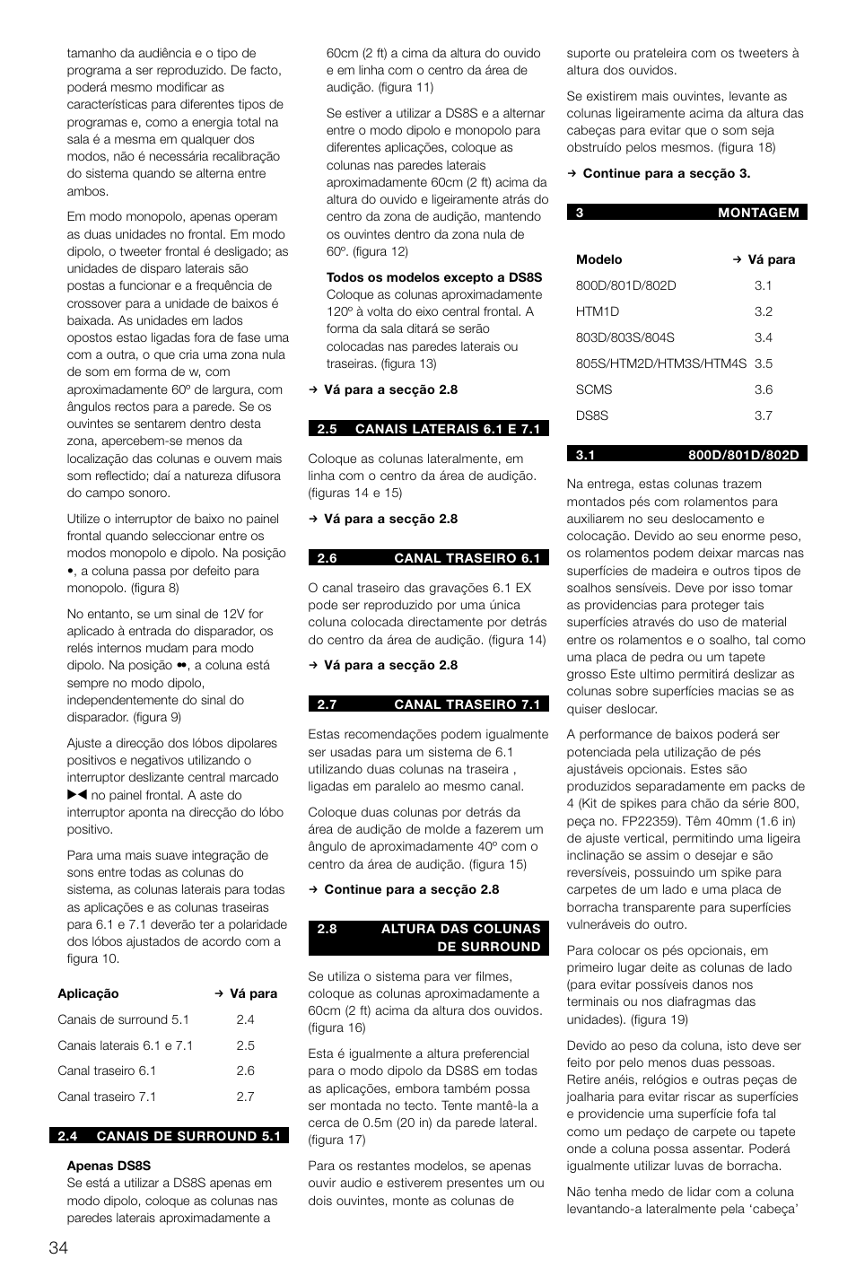 Bowers & Wilkins DS8S User Manual | Page 37 / 119