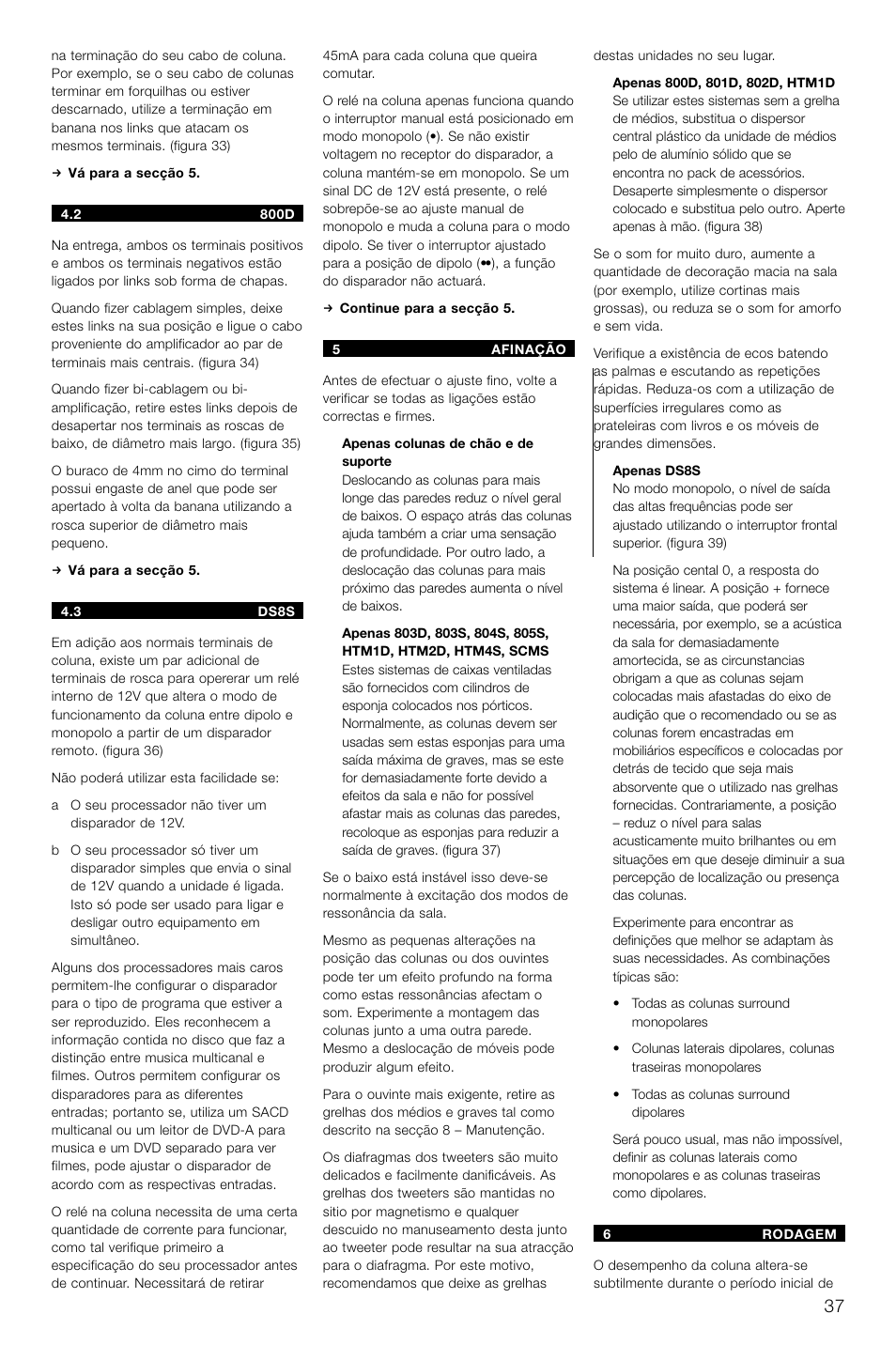 Bowers & Wilkins DS8S User Manual | Page 40 / 119