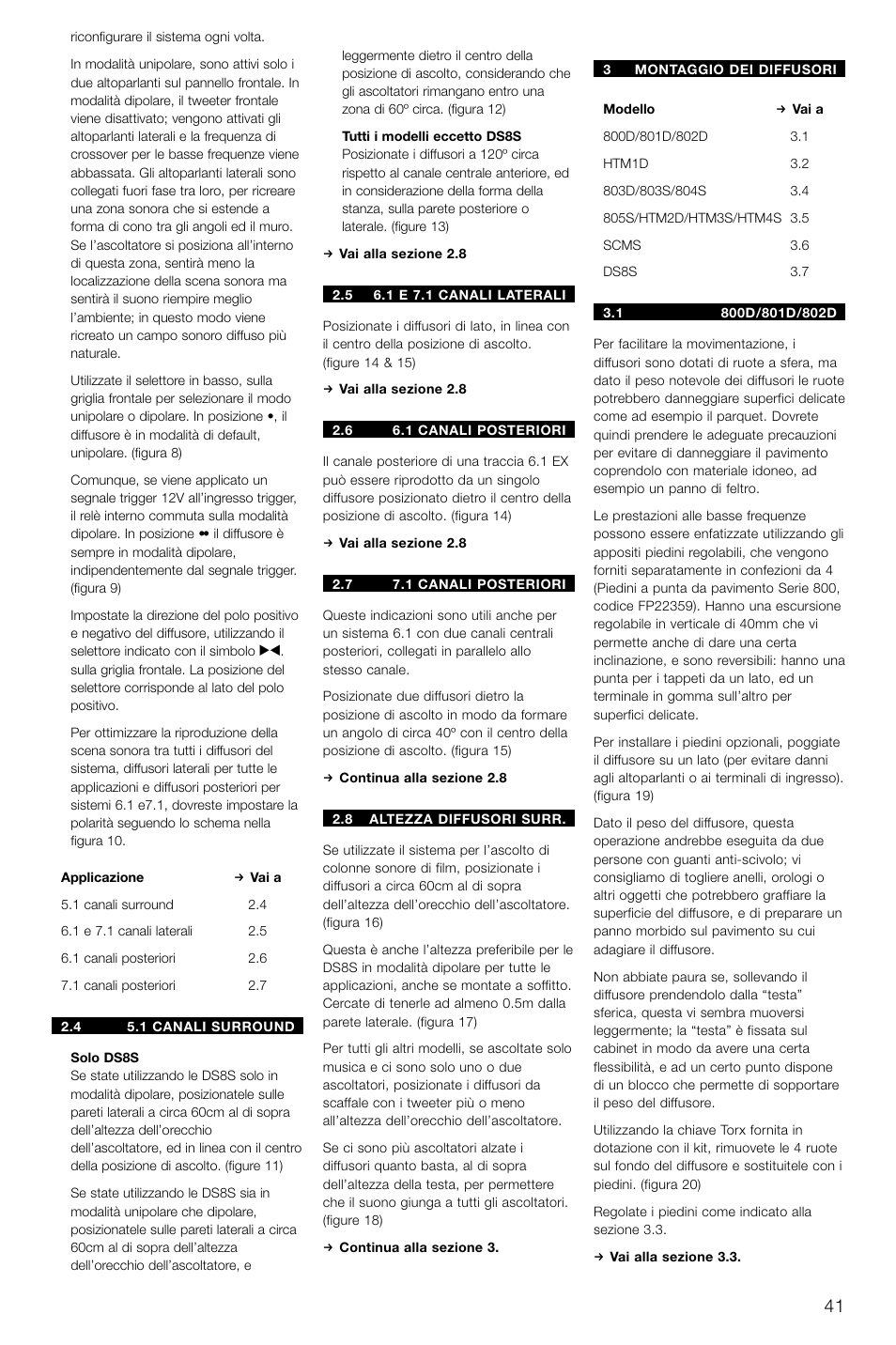 Bowers & Wilkins DS8S User Manual | Page 44 / 119