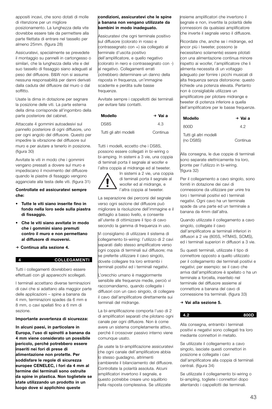 Bowers & Wilkins DS8S User Manual | Page 46 / 119