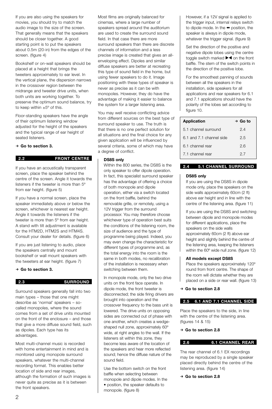 Bowers & Wilkins DS8S User Manual | Page 5 / 119