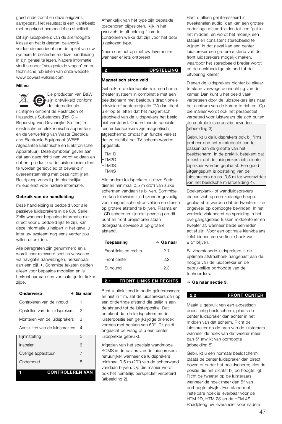 Bowers & Wilkins DS8S User Manual | Page 50 / 119