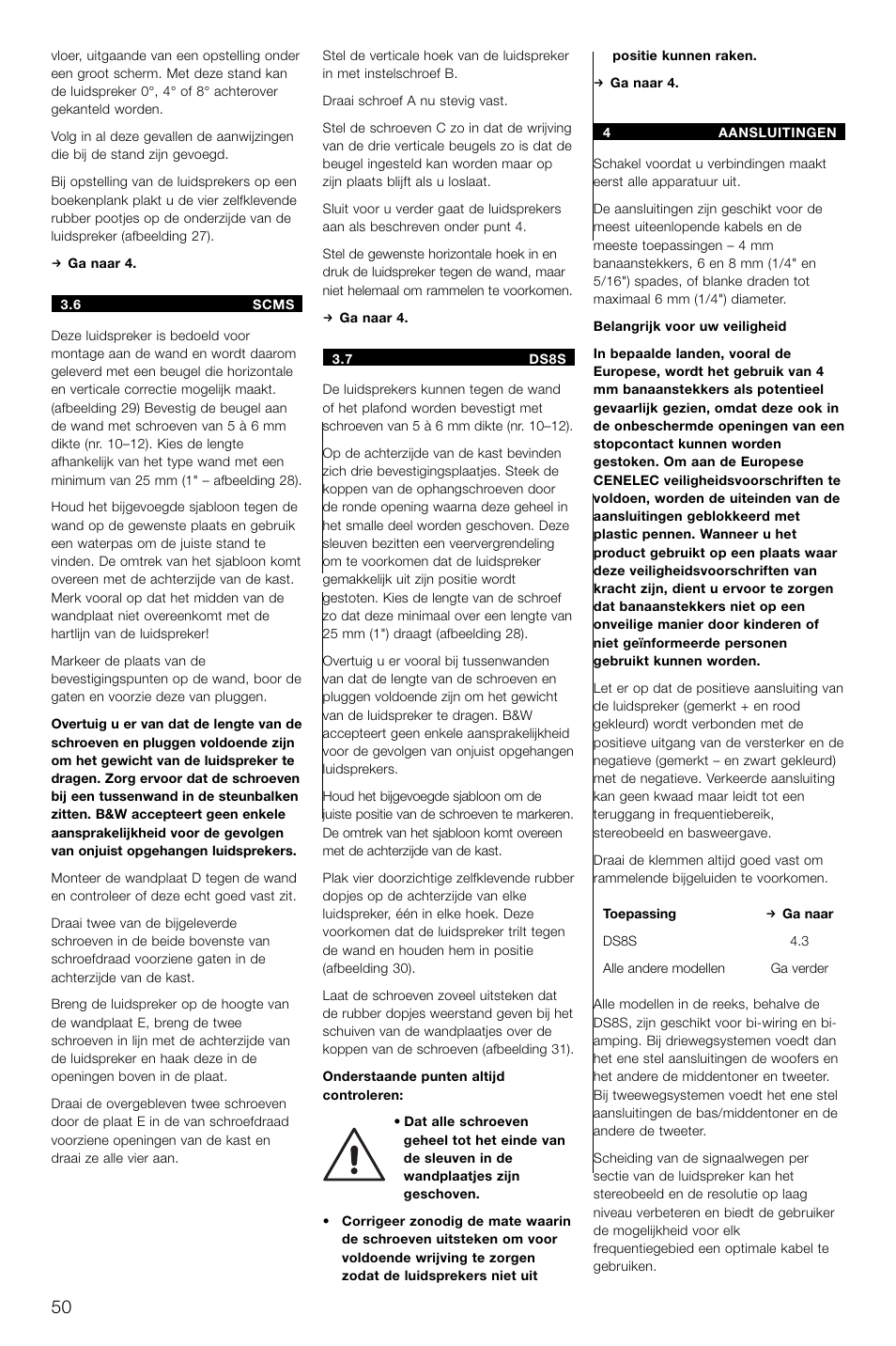 Bowers & Wilkins DS8S User Manual | Page 53 / 119