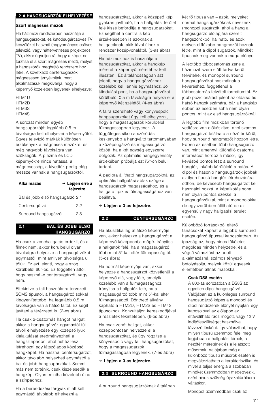 Bowers & Wilkins DS8S User Manual | Page 74 / 119