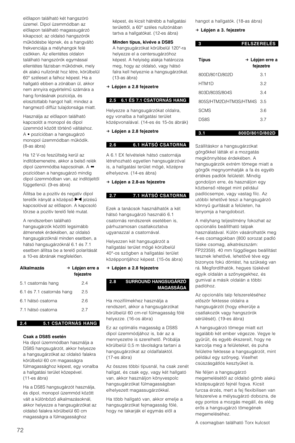 Bowers & Wilkins DS8S User Manual | Page 75 / 119