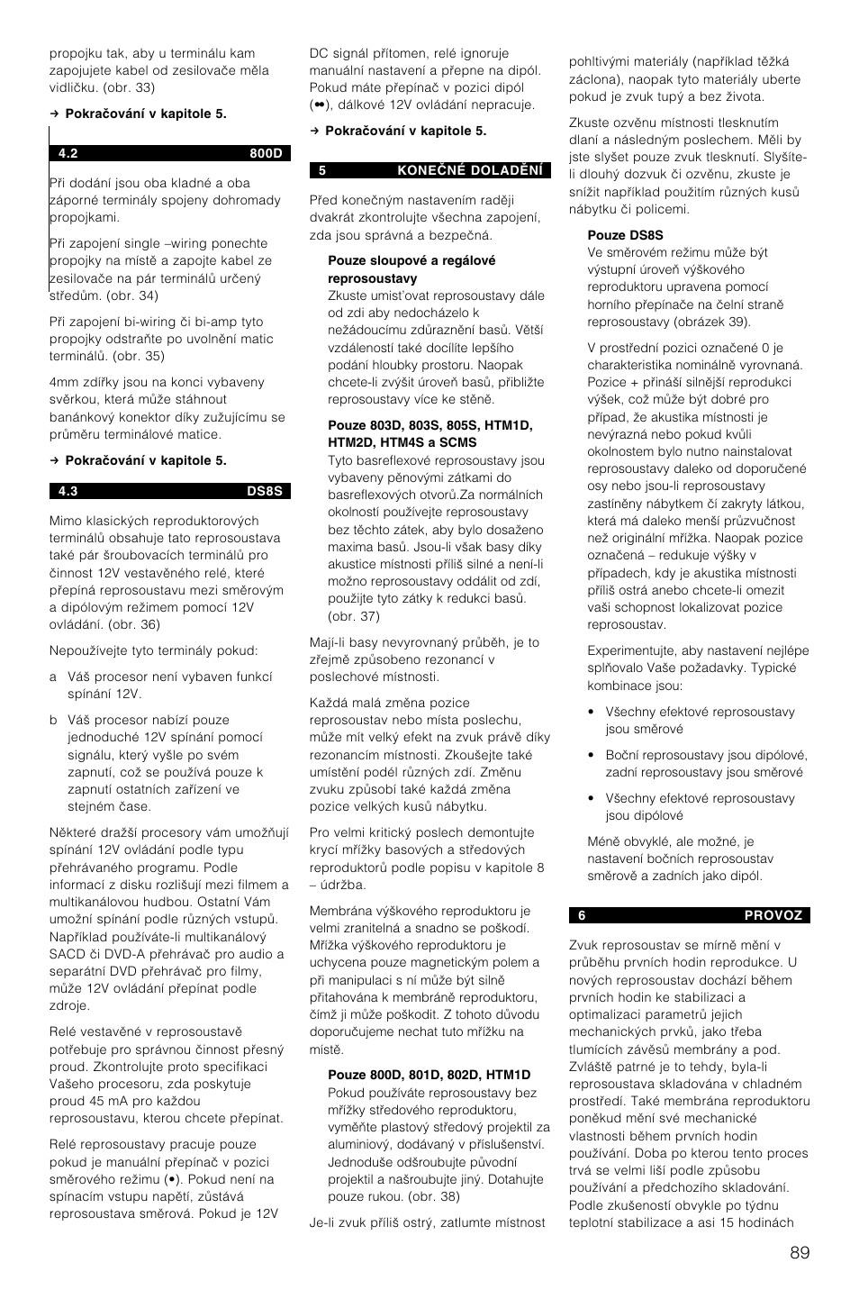 Bowers & Wilkins DS8S User Manual | Page 92 / 119