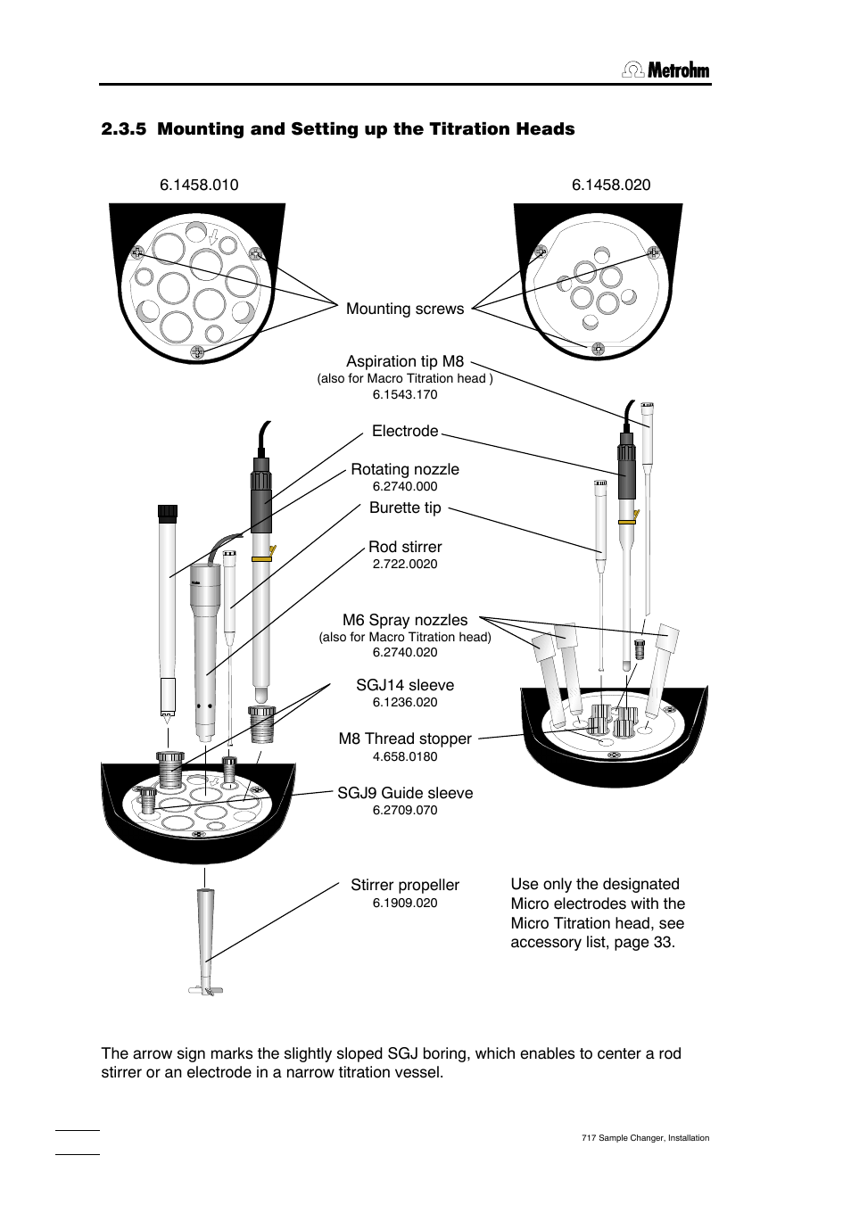 Metrohm 717 Sample Changer User Manual | Page 12 / 36
