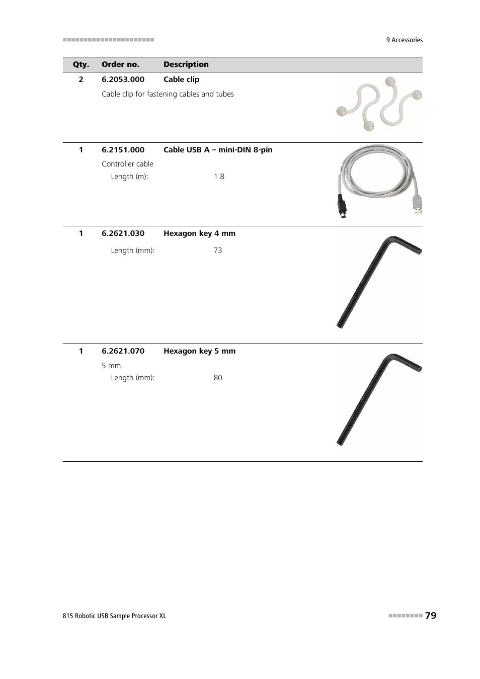 Metrohm 815 Robotic USB Sample Processor XL User Manual | Page 87 / 113