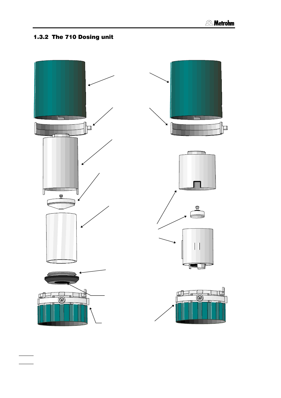 2 the 710 dosing unit | Metrohm 700 Dosino User Manual | Page 10 / 55