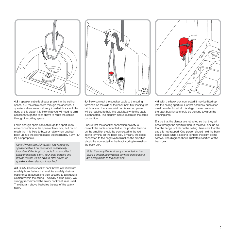 Bowers & Wilkins CCM7 User Manual | Page 5 / 8