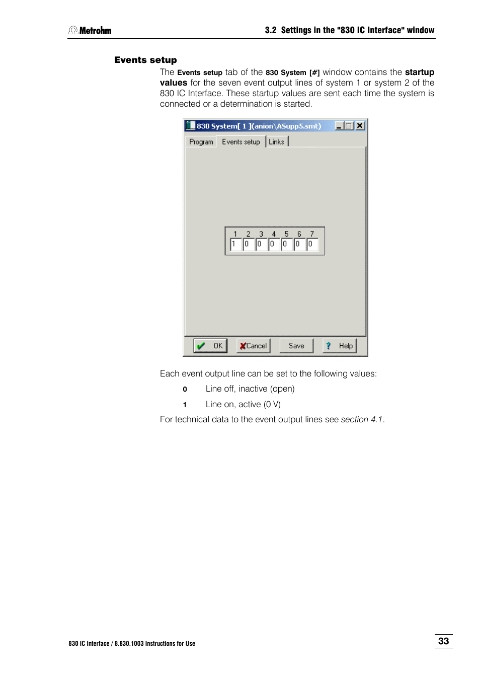 Metrohm 830 IC Interface User Manual | Page 39 / 51