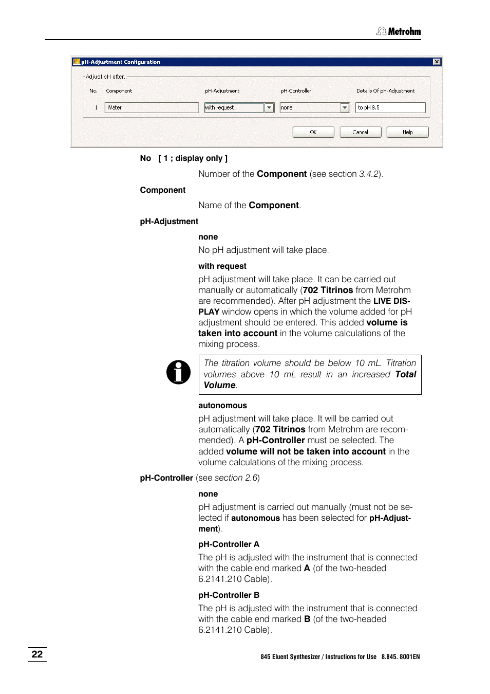 Metrohm 845 Eluent Synthesizer User Manual | Page 28 / 73