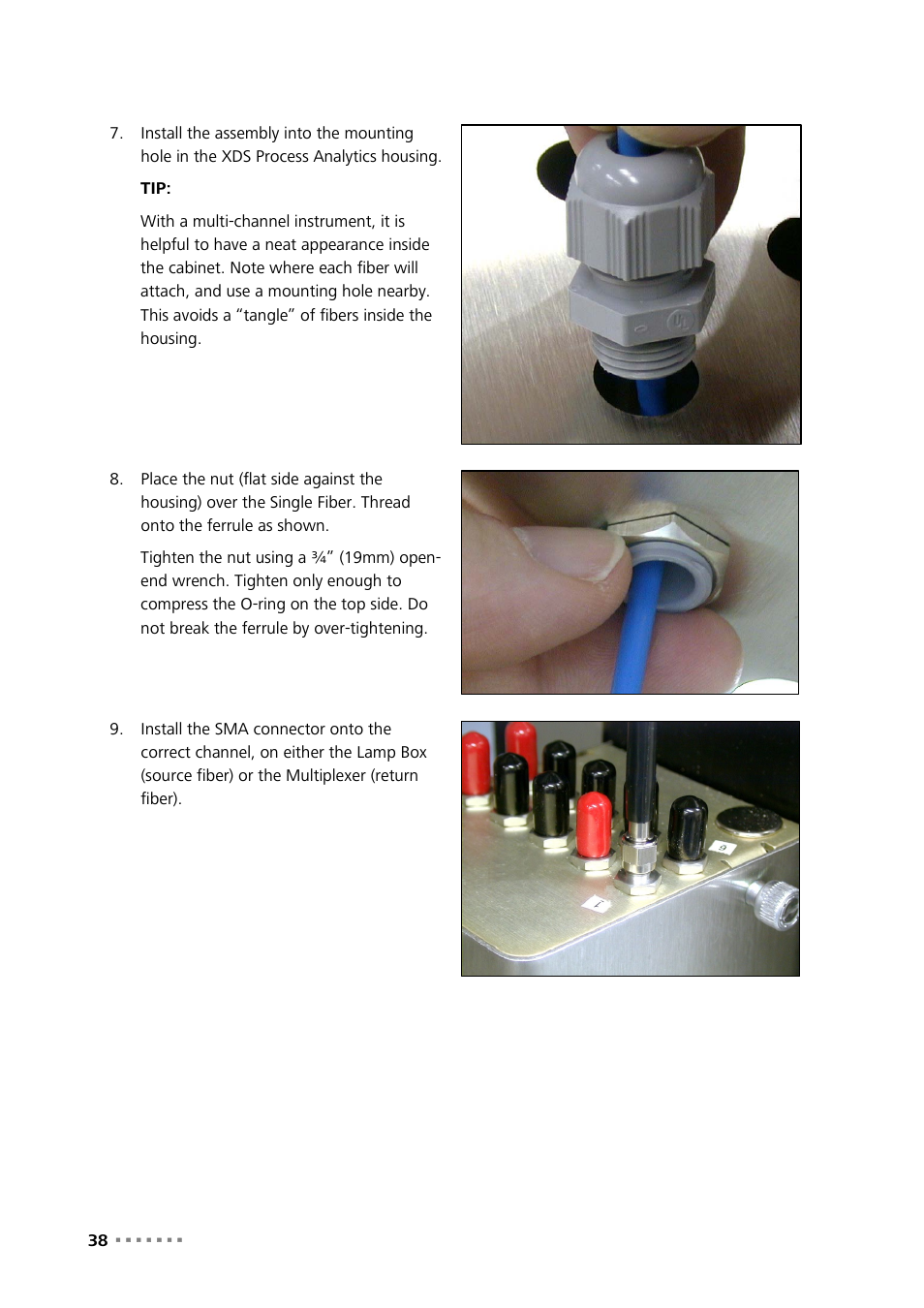 Metrohm NIRS XDS Process Analyzer – SingleFiber User Manual | Page 40 / 91