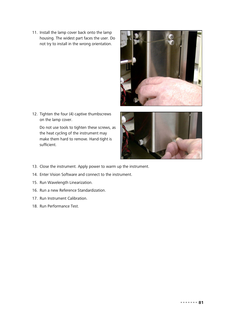 Metrohm NIRS XDS Process Analyzer – SingleFiber User Manual | Page 83 / 91