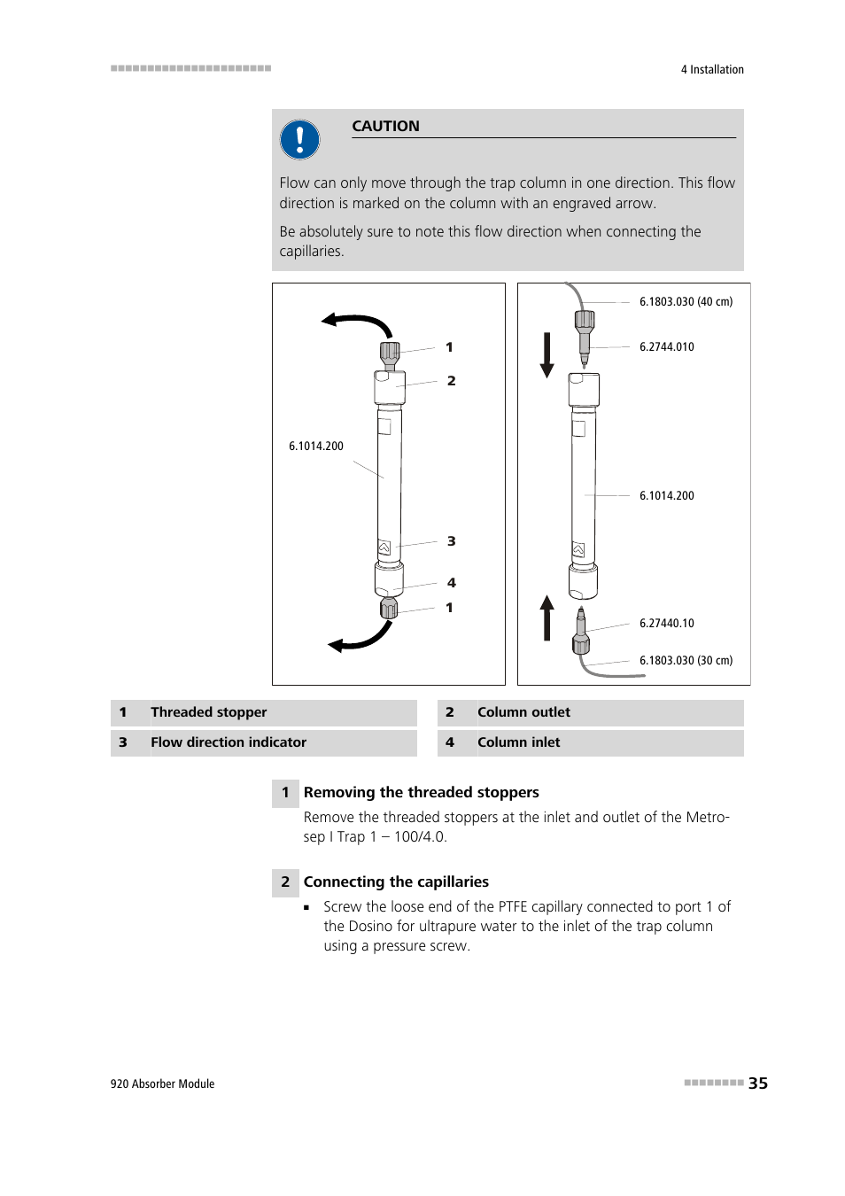 Metrohm 920 Absorber Module User Manual | Page 43 / 112