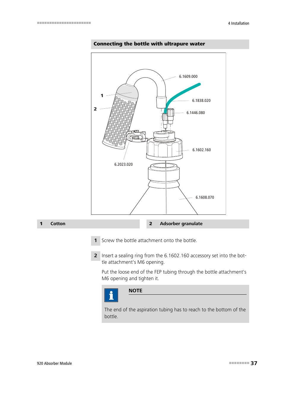 Metrohm 920 Absorber Module User Manual | Page 45 / 112