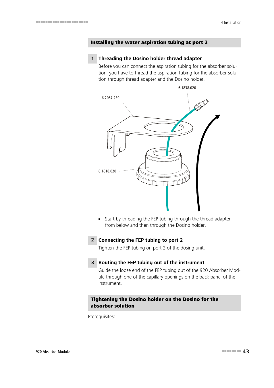 Metrohm 920 Absorber Module User Manual | Page 51 / 112