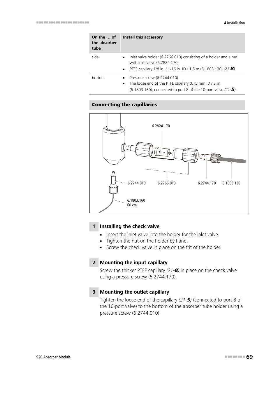 Metrohm 920 Absorber Module User Manual | Page 77 / 112