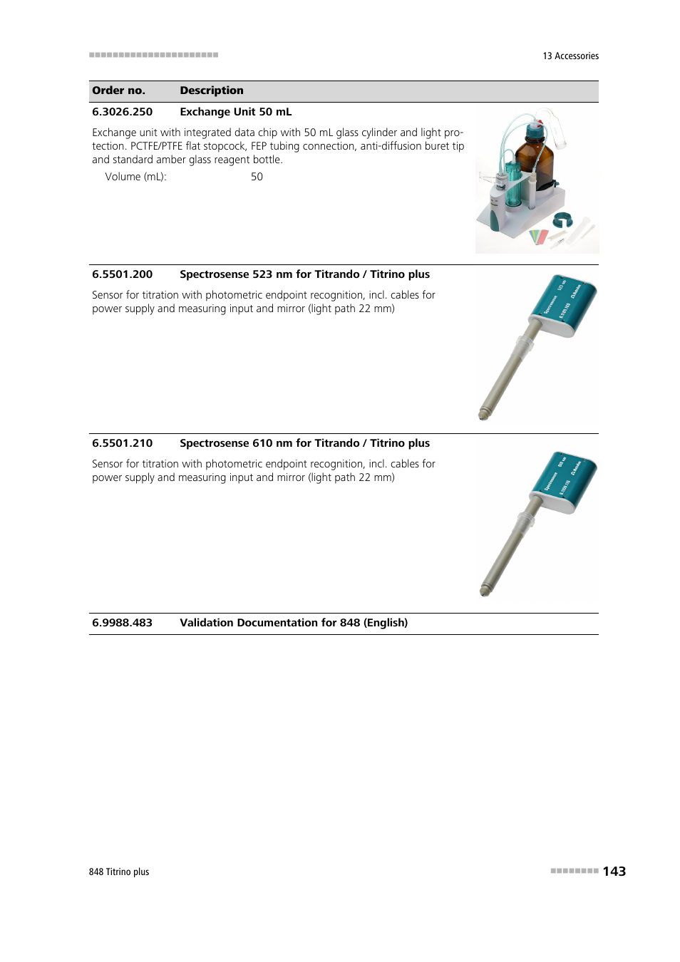 Metrohm 848 Titrino plus User Manual | Page 153 / 155