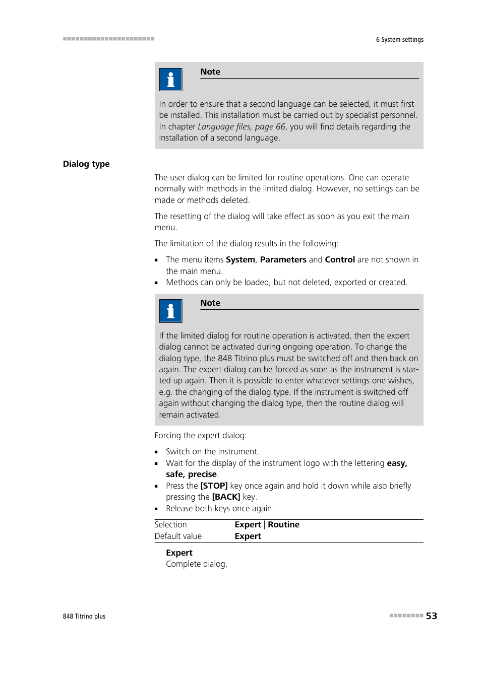 Metrohm 848 Titrino plus User Manual | Page 63 / 155
