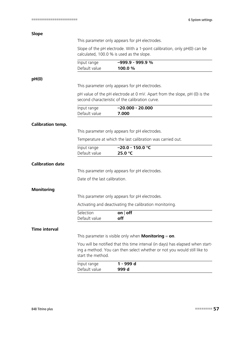 Metrohm 848 Titrino plus User Manual | Page 67 / 155