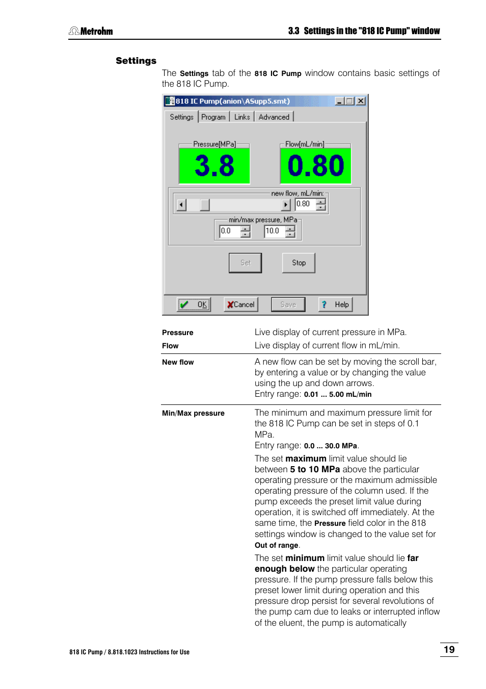 Metrohm 818 IC Pump User Manual | Page 25 / 56