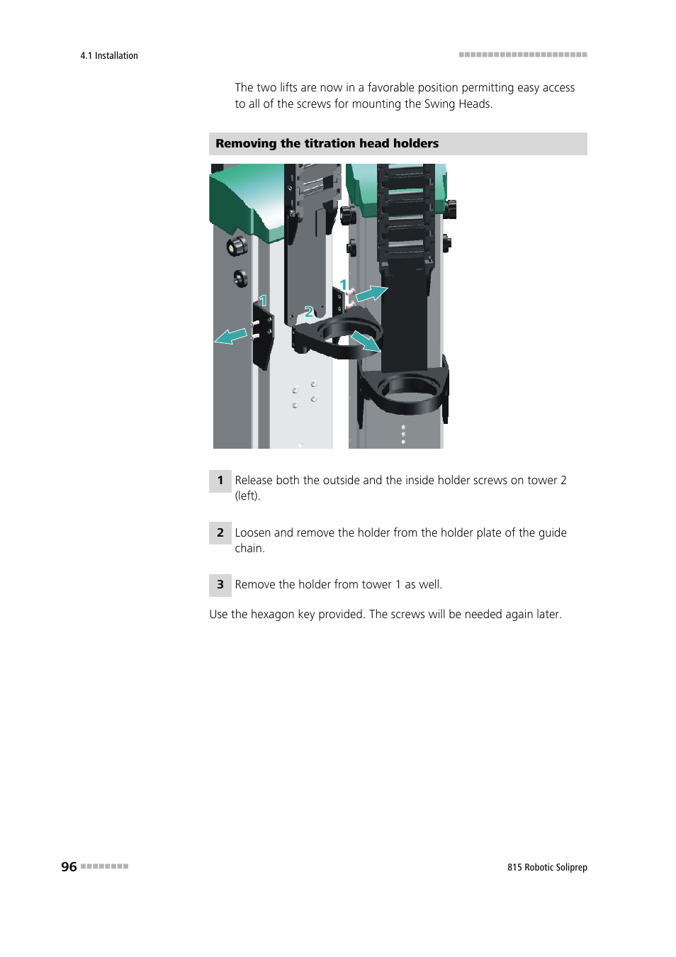 Metrohm 815 Robotic Soliprep User Manual | Page 104 / 180