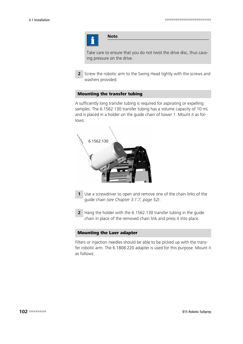 Metrohm 815 Robotic Soliprep User Manual | Page 110 / 180