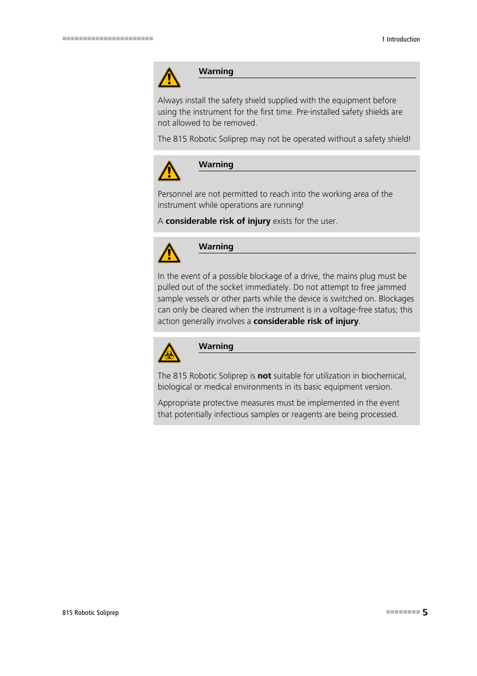 Metrohm 815 Robotic Soliprep User Manual | Page 13 / 180